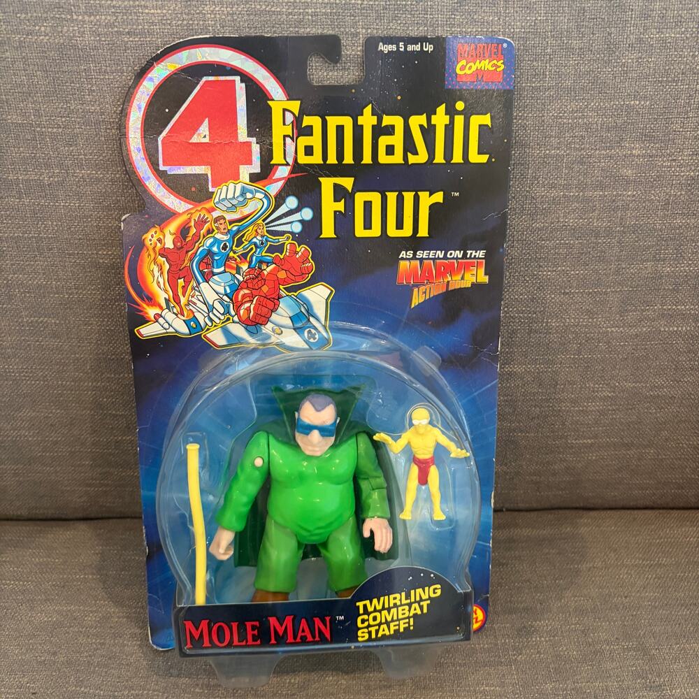 Marvel Comics Fantastic Four Marvel Action Hour Mole Man NEW